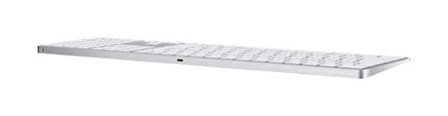 Apple Magic Keyboard with Numeric Keypad: Wireless, Bluetooth, Rechargeable. Works with Mac, iPad, or iPhone; US English - White