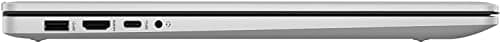 HP 17.3" Full HD Laptop, AMD Ryzen 5 5500U (Beat i5-10500), 8GB RAM, 256GB NVMe SSD, USB-C, Fingerprint, HDMI, Webcam, WiFi, Windows 10 Home in S Mode, Natural Silver