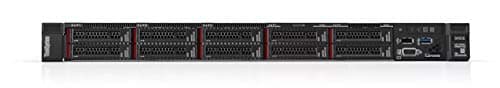 Lenovo ThinkSystem SR250 Rack Server Bundle with Rail Kit, Windows Server 2019, Intel Xeon E-2136 6-Core 3.3GHz, 128GB DDR4, 8TB SSD, RAID