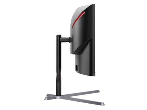 AOC CU34G3S 34" Frameless Curved Ultrawide Gaming Monitor, WQHD 3440 x1440, 165Hz 1ms, FreeSync Premium, Height Adjustable, 3-Year Zero-Bright-dot, Black