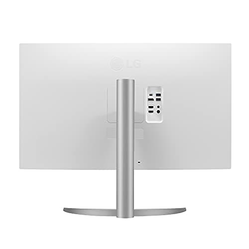 LG 32UP83AK-W 32-inch Ultrafine 4K UHD (3840 x 2160) IPS Computer Monitor, 60Hz, HDR10, Built-in Speaker, Reader Mode, HDMI, DisplayPort, USB Type-C 60W PD, Tilt/Height/Pivot Adjustable Stand, White