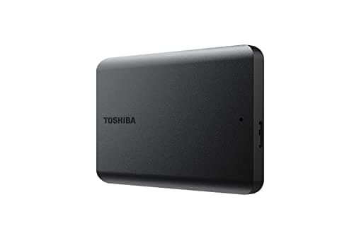 Toshiba Canvio Basics 2TB Portable External Hard Drive USB 3.0, Black - HDTB520XK3AA