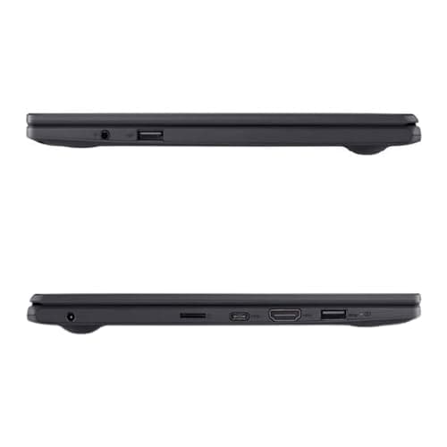 ASUS Vivobook Go 11.6” HD Slim Laptop, Intel Dual Core N4500, Intel Graphics, 4GB, 128GB, Windows 11 Home, SonicMaster, ErgoSense, Black, L210KA-ES04