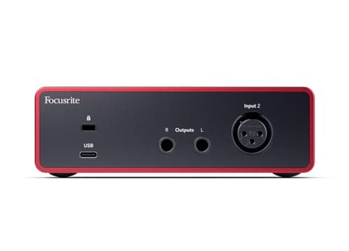 AudioDeluxe Focusrite Scarlett Solo (4th Gen) USB Audio Interface and Waves Musicians 2 Bundle