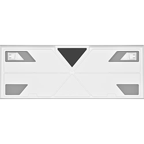 Corsair K70 PRO RGB Optical-Mechanical Gaming Keyboard - OPX Linear Switches, PBT Double-Shot Keycaps, 8,000Hz Hyper-Polling, Magnetic Soft-Touch Palm Rest - NA Layout, QWERTY - White