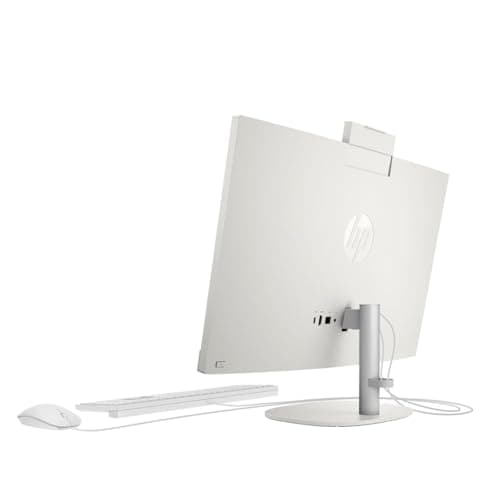 HP All-in-One 24-cr000 2024 AIO Desktop 23.8" FHD | Intel i3-N300 8-Core Intel UHD Graphics | 24GB DDR4 4TB SSD | Bluetooth 5.3 | Windows 11 Pro | Shell White
