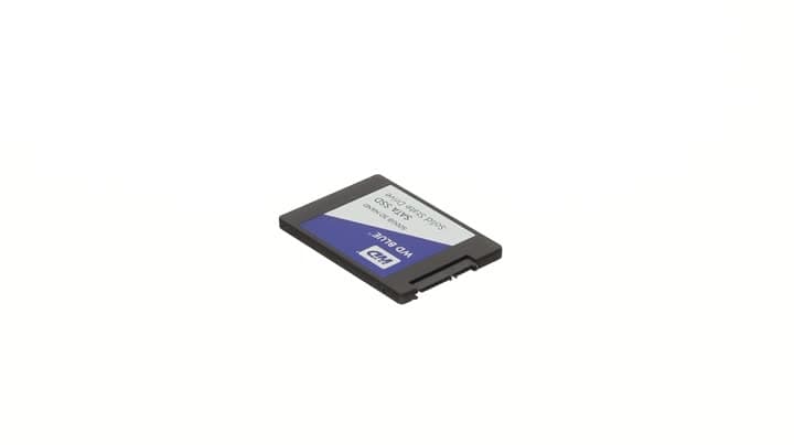Western Digital 250GB WD Blue 3D NAND Internal PC SSD - SATA III 6 Gb/s, 2.5"/7mm, Up to 550 MB/s - WDS250G2B0A