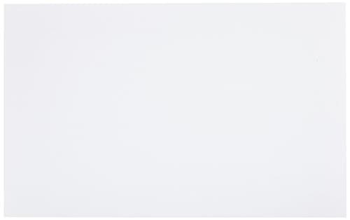 Amazon Basics Ruled Lined Index Note Cards, 500 Count, 5 Pack of 100, White, 5 in x 8 in