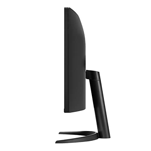 LG 34WP60C-B 34-Inch 21:9 Curved UltraWide QHD (3440x1440) Gaming Computer Monitor with 160Hz sRGB 99% Color Gamut and HDR 10, AMD FreeSync Premium and 3-Side Virtually Borderless Screen Tilt,Black