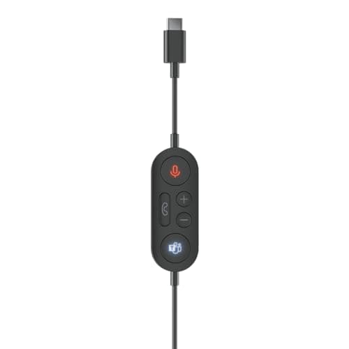 Incase Modern USB-C Headset - Designed by Microsoft - Wired USB-C Connection, On-Ear Stereo Headphones, Noise Cancelling Mic & Volume Controls, Teams Certified, Optimized Mic & Speakers - Mac/Windows