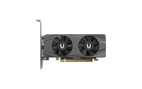 ZOTAC Gaming GeForce RTX 3050 6GB GDDR6 Low-Profile 96-bit 14 Gbps PCIE 4.0 Super Compact Gaming Graphics Card, ZT-A30510L-10L