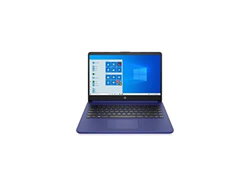 HP 14 Laptop, Intel Celeron N4020, 4 GB RAM, 64 GB Storage, 14-inch Micro-edge HD Display, Windows 11 Home, Thin & Portable, 4K Graphics, One Year of Microsoft 365 (14-dq0010nr, Indigo Blue)