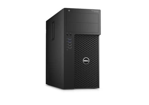 Dell Precision 3620 Tower Desktop Computer PC, Intel Quad Core i7-6700 up to 4.0GHz, 32GB DDR4, 1TB SSD, HDMI, DisplayPort, Keyboard and Mouse, Windows 10 Pro 64 Bit (Renewed)