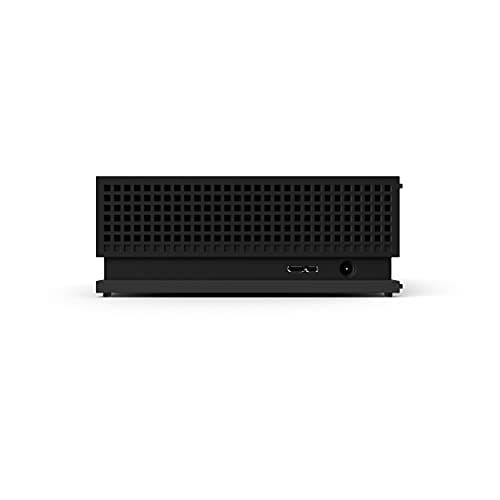 Seagate FireCuda Gaming Hub External Hard Drive HDD 8TB - USB 3.2, Customizable RGB LED lighting, Dual forward-facing USB for Desktop PC with Rescue Services (STKK8000400)