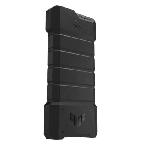 ASUS TUF Gaming A2- USB-C 3.2 Gen 2x2 Portable SSD Enclosure, Dual M.2 NVMe PCIe and SATA, MIL-STD-810H Drop Resistance, IP68 Water and dust Resistance, Aluminum Alloy Chassis and a Thermal pad