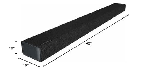 LG SP7R 7.1 Channel High Res Audio Sound Bar with Rear Speaker Kit (Renewed)