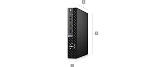 Dell Optiplex 7090 Micro Desktop | Core i7-10700T - 512GB SSD Hard Drive - 16GB RAM | 8 cores @ 4.5 GHz Win 11 Pro Black (Renewed)
