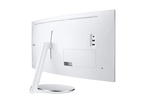Samsung C34J791 34-inch QHD Ultrawide Curved Monitor with Thunderbolt 3, Mac ready (LC34J791WTNXZA) (Renewed)