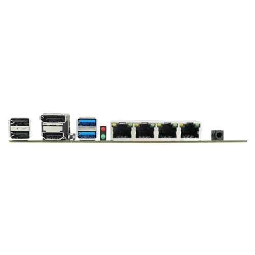 N100 Industrial Motherboard NAS 4 Cores 4 Threads Low Power Processor 4x2.5G i226 Network M.2 Slot 6xSATA DP HDMI 2.0 PCIE ×1 .1*M2_ SSD NVME/NGFF+ 1*M.2_ NVME