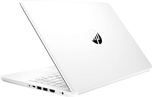 HP 14" LED Business Laptop Computer, 16GB RAM 320GB Storage (64GB eMMC+256GB SD Card), Intel Quad-Core N4120, Windows 11 S Laptop with 1-Year Microsoft Office 365, PLUSERA Earphones, White
