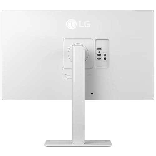 LG 27US550-W 27" 4K (3840x2160) UHD Ultrafine IPS Computer Monitor with HDR10, DCI-P3 90%, USB-C, Adjustable Stand, 3-Side Borderless Design, White