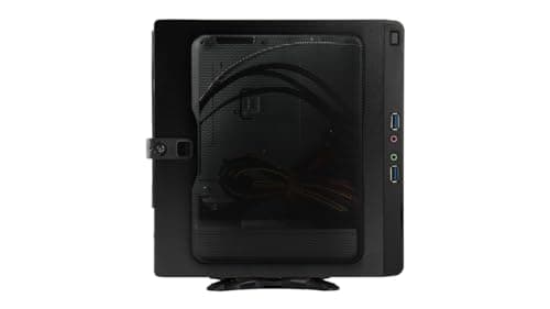 InWin BQ656 Mini-ITX Case with Internal 200W 80+ Gold PSU, Slim Optical Drive Bay x 1 or 2.5" HDD x 1, 2.5" HDD x 1; Front Port: USB 3.0 x 2, HD Audio