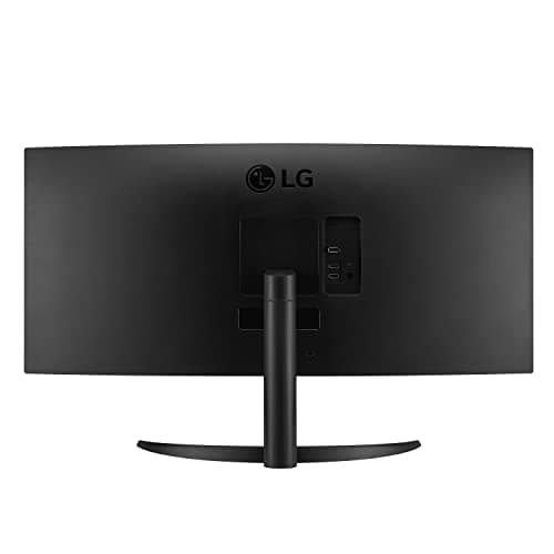 LG 34WP60C-B 34-Inch 21:9 Curved UltraWide QHD (3440x1440) Gaming Computer Monitor with 160Hz sRGB 99% Color Gamut and HDR 10, AMD FreeSync Premium and 3-Side Virtually Borderless Screen Tilt,Black