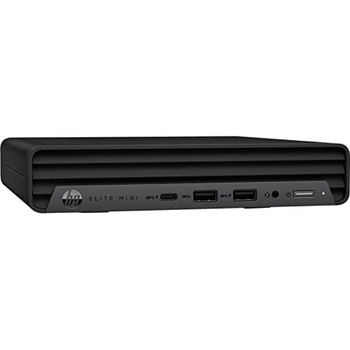 HP Elite Mini 800 G9 MFF Business Desktop Computer, 14th Gen Intel 24-Core i9-14900 up to 5.8GHz, 64GB DDR5 RAM, 4TB PCIe SSD, WiFi 6, RJ-45, DisplayPort, Type-C, HDMI, Windows 11 Pro, Vent-Hear