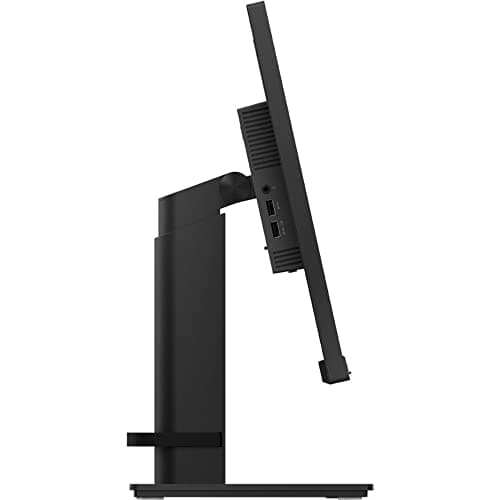 Lenovo ThinkVision T24i-20 24" Full HD WLED LCD Monitor - Raven Black in-Plane Switching (IPS) Technology - 1920 x 1080 - HDMI - VGA - DisplayPort - USB Hub HDMI