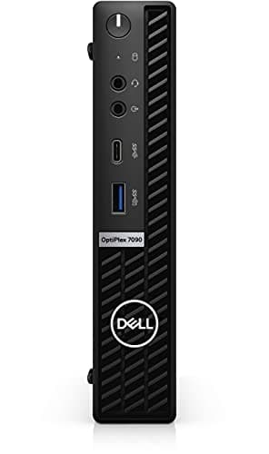 Dell Optiplex 7090 Micro Desktop | Core i7-10700T - 512GB SSD Hard Drive - 16GB RAM | 8 cores @ 4.5 GHz Win 11 Pro Black (Renewed)