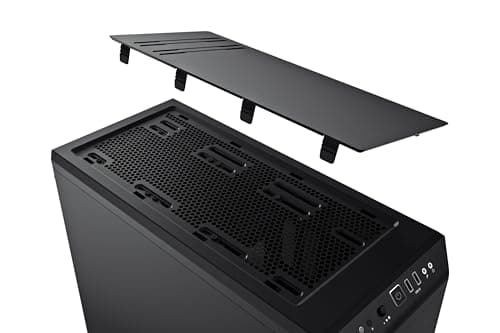 be quiet! Pure Base 600 ATX Midi Tower PC Case| 2 Pre-Installed Pure Wings Fans | Black | BG021