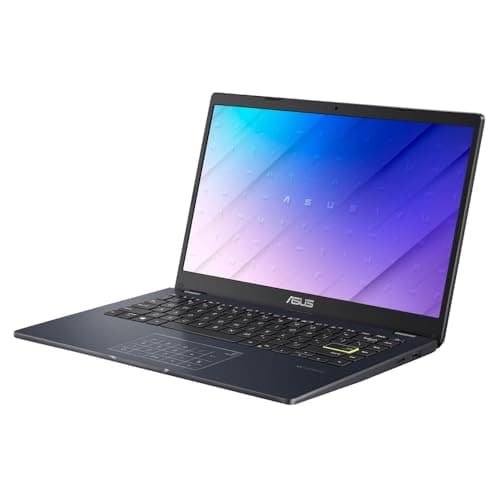 ASUS 14" FHD Laptop, Intel Celeron N4500, 4GB Memory on Board, 64GB eMMC, Intel Iris Xe Graphics, Media Card Reader, Quiet Blue, E410KA-CL464 (Renewed)
