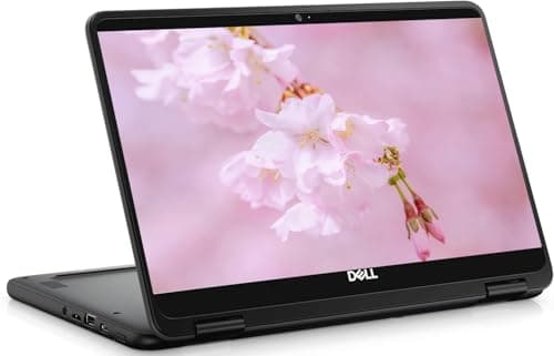 Dell 11" HD IPS Convertible Chromebook with Touchscreen, Intel Quad-Core Processor Up to 2.2GHz, 4GB Ram, 32GB Storage, Ultra-Fast WiFi, Chrome OS, Dark Black (Renewed)
