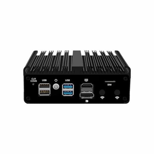 N150 Mini PC Firewall Router 4 LAN i226-V 2.5G Celeron NVMe Fanless Mini Computer