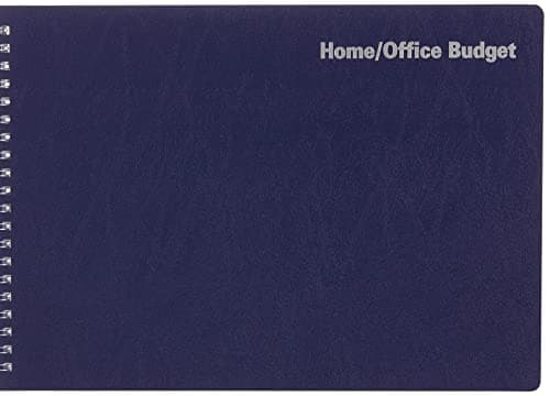 Adams Home Office Budget Book, Weekly/Monthly Format, 10 x 7 Inches, White (AFR31),ABFAFR31