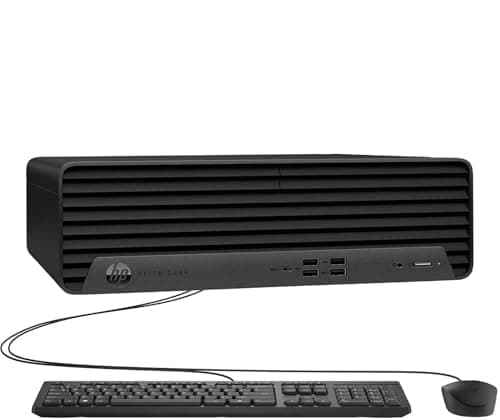 HP Elite Desk 600 G9 SFF Business Desktop Computer, 16-core Intel Core i7-13700 Processor, 64GB DDR5, 1TB SSD, 2 Display Port + 1 HDMI, WiFi, RJ-45, Wired KB& Mouse, Windows 11 Pro