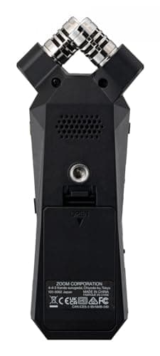 Zoom H1essential Stereo Handy Recorder with 32-Bit Float, Accessibility, X/Y Microphones, Record to SD Card, USB Microphone, Portable, for Musicians, Podcasters, Filmmakers, & Content Creators