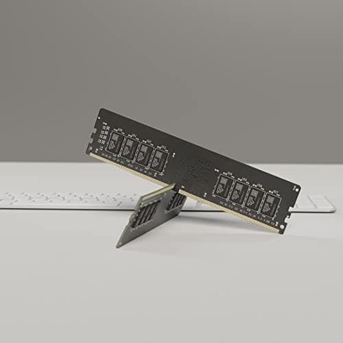 Timetec 64GB KIT(4x16GB) DDR4 2400MHz PC4-19200 Non-ECC Unbuffered 1.2V CL17 2Rx8 Dual Rank 288 Pin UDIMM Desktop PC Computer Memory RAM Module Upgrade (64GB KIT(4x16GB))