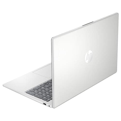 HP 15.6" Portable Laptop (Include 1 Year Microsoft 365), HD Display, Intel Quad-Core N200 Processor, 16GB RAM, 128GB Storage, Wi-Fi 6, Webcam, HDMI, Numeric Keypad, Windows 11 Home, Silver