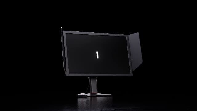 BenQ Zowie XL2566X+ | 24.1 | Fast TN 400Hz Gaming Monitor for Esports | Motion Clarity DyAc2 | 1080p | XL Setting to Share | Shielding Hood | New Industrial Grade Ball Bearing Height Adjustment