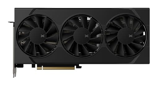 XFX Swift AMD Radeon RX 9060 XT OC Triple Fan Gaming Edition with 16GB GDDR6 HDMI 2xDP, AMD RDNA 4 RX 9060XT RX-96TS316BA