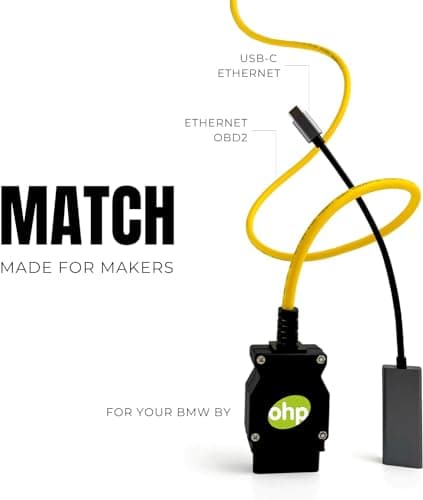 OHP ENET OBD2 (Enet Cable + USB Type C)