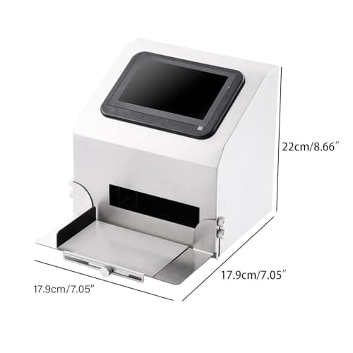 Automatic Coding Machine | 5 Inch LCD Screen Desktop Inkjet Date Coder,High-Resolution Batch Coding Printer with 42ml Ink Cartridge for Date, Picture, Batch Number, Label
