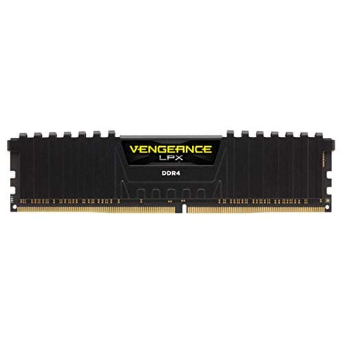 CORSAIR VENGEANCE LPX DDR4 RAM 64GB (2x32GB) 3600MHz CL18-22-22-42 1.35V Intel AMD Desktop Computer Memory - Black (CMK64GX4M2D3600C18)