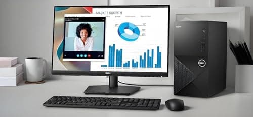 Dell Vostro 3030 Tower Desktop Computer, Intel Core i9-12900K, 64GB RAM, 4TB NVMe SSD, Intel UHD 770 Graphics, Wi-Fi, Bluetooth, Windows 11 Pro - AI Copilot, Black
