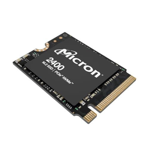 Micron 2TB 2400 M.2 2230 NVMe PCIe 4.0x4 SSD MTFDKBK2T0QFM-1BD1AABYYR