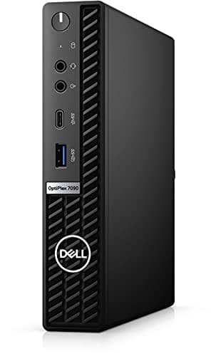 Dell Optiplex 7090 Micro Desktop | Core i7-10700T - 512GB SSD Hard Drive - 16GB RAM | 8 cores @ 4.5 GHz Win 11 Pro Black (Renewed)