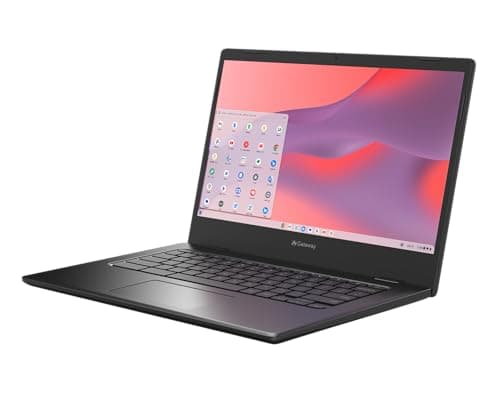 acer Gateway Chromebook 314 CBO314-1H-C476 Laptop | Intel Celeron N4500 | 14" Full HD (1920 x 1080) Display | 4GB LPDDR4X | 64GB eMMC | Wi-Fi 5 802.11ac | Chrome OS | Star Black