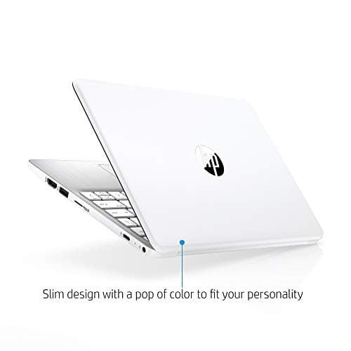 HP Stream 11-Inch Laptop, Intel X5-E8000 Processor, 4 GB RAM, 32 GB eMMC, Windows 10 Home in S Mode with Office 365 Personal and 1 TB Onedrive Storage for One Year (11-ak1020nr, Diamond White)