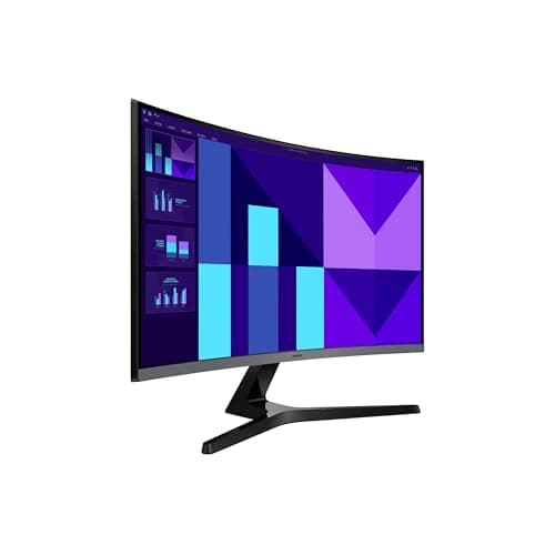 SAMSUNG 32-inch S3 (S39GD) FHD 100Hz Curved Monitor, Game Mode, Eye Saver Mode, Multiple Connectivity with HDMI Port, LS32D396GANXZA, 2025
